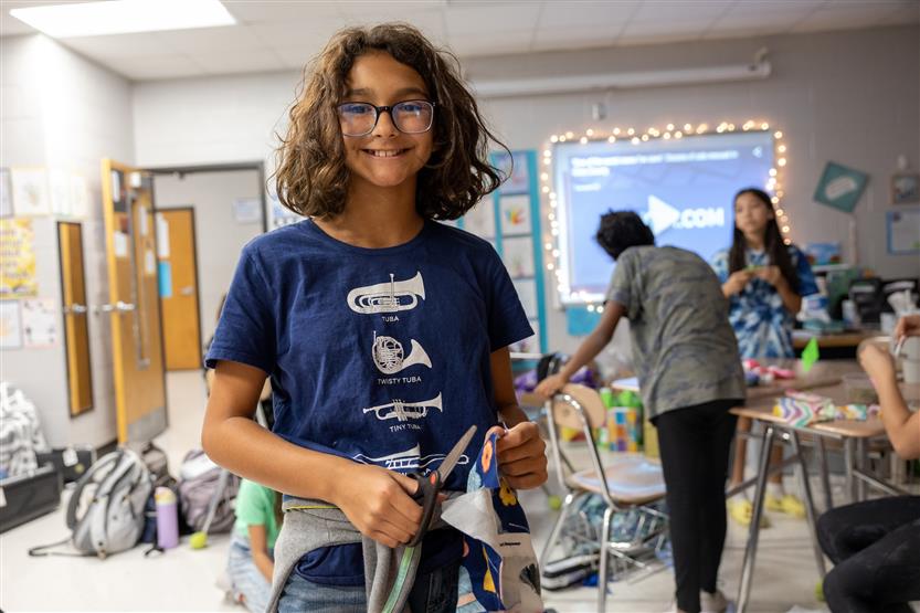 Students participate in the Generals Serve Club